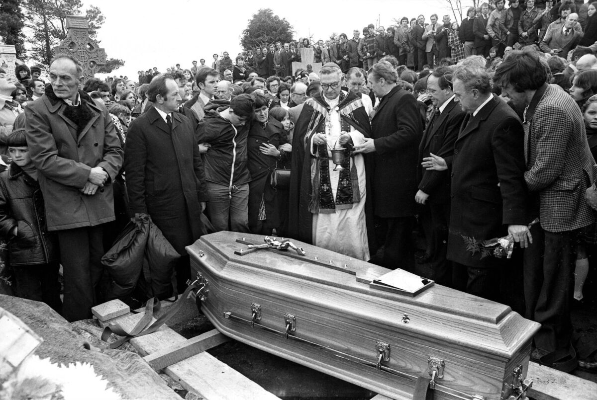 Hurling legend Christy Ring died following a heart attack on March 4, 1979. The number of people who attended his funeral was estimated to be between 50-60,000.	Picture: Irish Examiner/Ref 225/263
                    