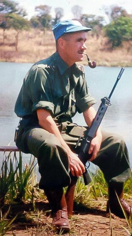 Comdt Pat Quinlan before Jadotville. "I would have followed him to the brink of hell," says Michael. Photo: Leo Quinlan Comdt Pat Quinlan before Jadotville. "I would have followed him to the brink of hell," says Michael. Photo: Leo Quinlan