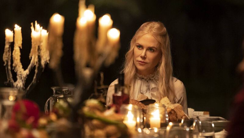 Nicole Kidman in Nine Perfect Strangers. Nicole Kidman in Nine Perfect Strangers.