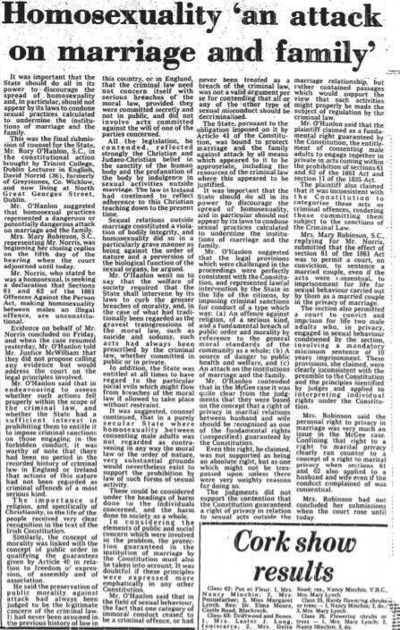 Archive: Homosexuality ‘an attack on marriage and family’, July 2, 1980.