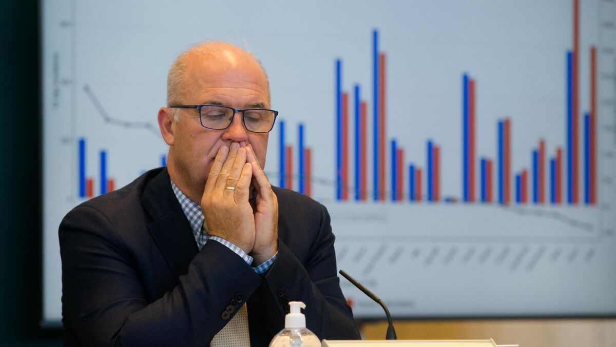 Dr Tony Holohan, Chief Medical Officer, said: "I strongly encourage anyone who is in this position to ensure they get fully vaccinated as soon as possible in order to best protect themselves and those around them." Picture: Gareth Chaney/Collins