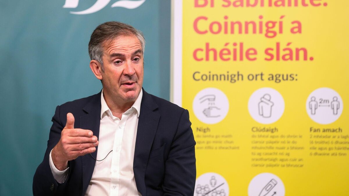 Damien McCallion, HSE National Lead, Vaccination Programme. Picture: Sasko Lazarov / Photocall Ireland Damien McCallion, HSE National Lead, Vaccination Programme. Picture: Sasko Lazarov / Photocall Ireland