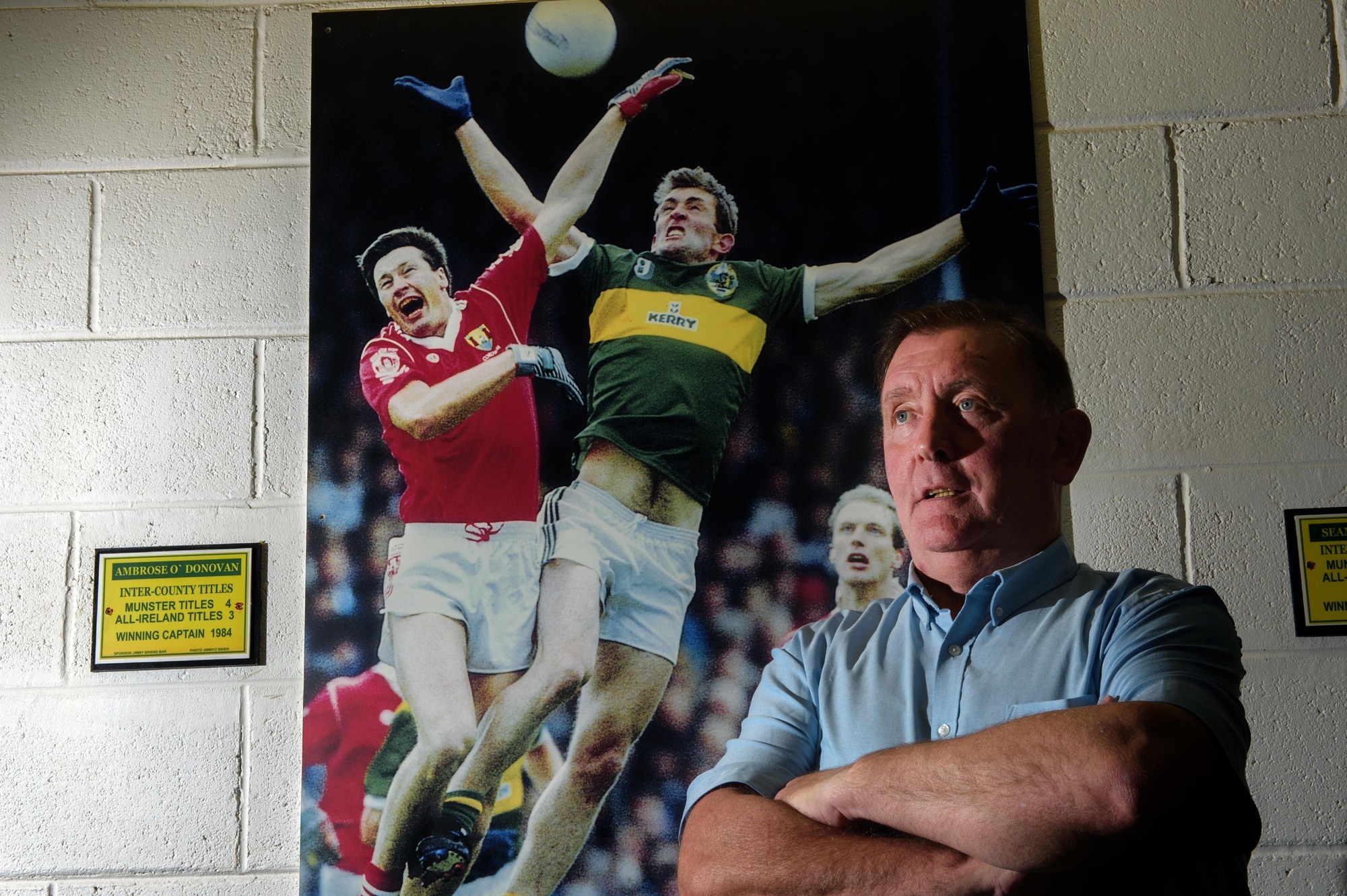 Ambrose O’Donovan: ‘I paint the picture for them. No big fancy words’