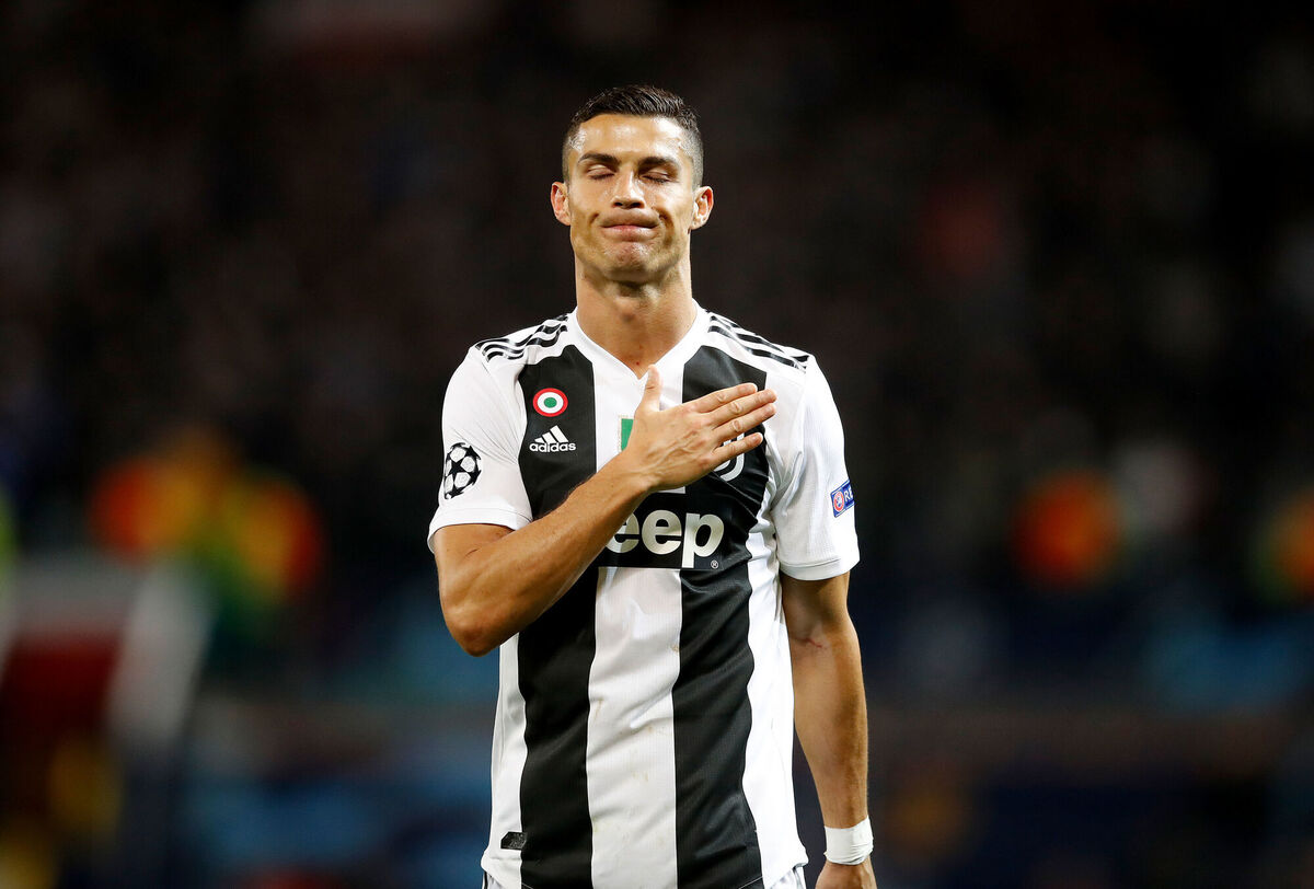 File photo dated 23-10-2018 of Juventus' Cristiano Ronaldo. Issue date: Friday August 27, 2021. PA Photo. Cristiano Ronaldo has told Juventus he wants to leave, according to the Italian clubs coach Massimiliano Allegri. See PA story SOCCER Ronaldo Photo credit should read Martin Rickett/PA Wire.