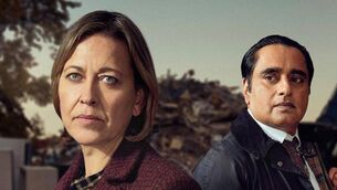 <p>Unforgotten: Nicola Walker and Sanjeev Bhaskar</p>