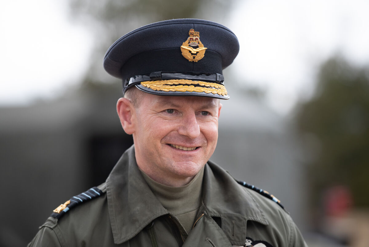 Chief of the Air Staff, Air Chief Marshal Mike Wigston (Andrew Matthews/PA)