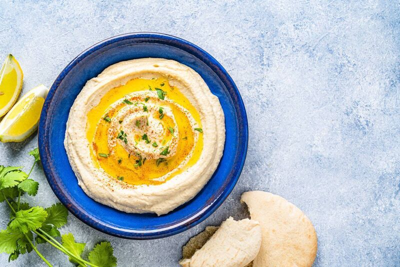 Hummus takes five minutes to make and will keep in the fridge for a week. Hummus takes five minutes to make and will keep in the fridge for a week.