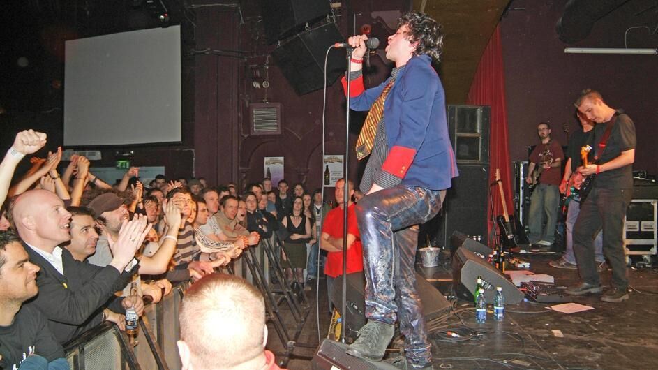 Whipping Boy on stage at the Savoy in Cork in 2005. Picture: Billy MacGill