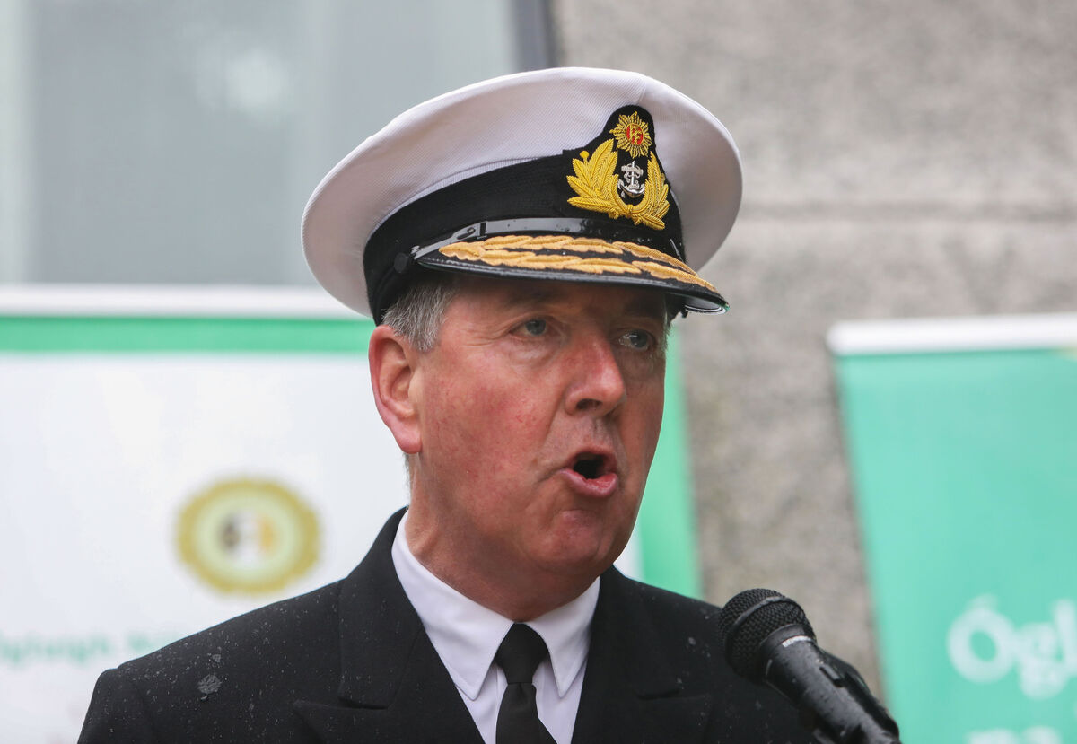 Defence Forces Vice Admiral Mark Mellett Defence Forces Vice Admiral Mark Mellett