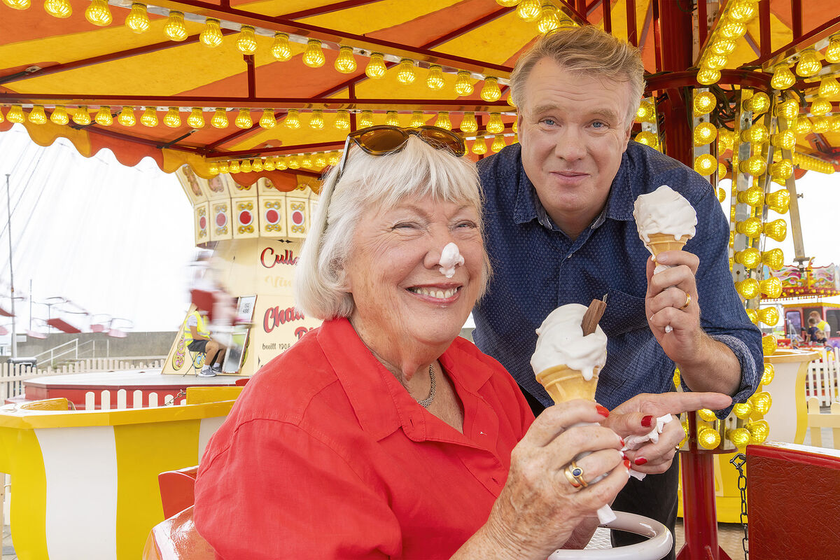 Rosaleen Linehan and Conor Linehan