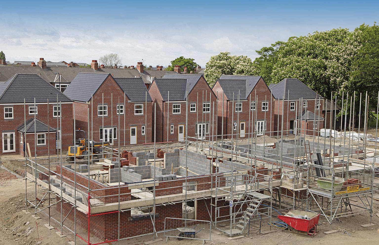 How the homes will be built: The private sector, state funding, and a judicial review overhaul