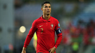 <p>Portugal captain Cristiano Ronaldo will wear the number seven shirt again for Manchester United (Isabel Infantes/PA)</p>