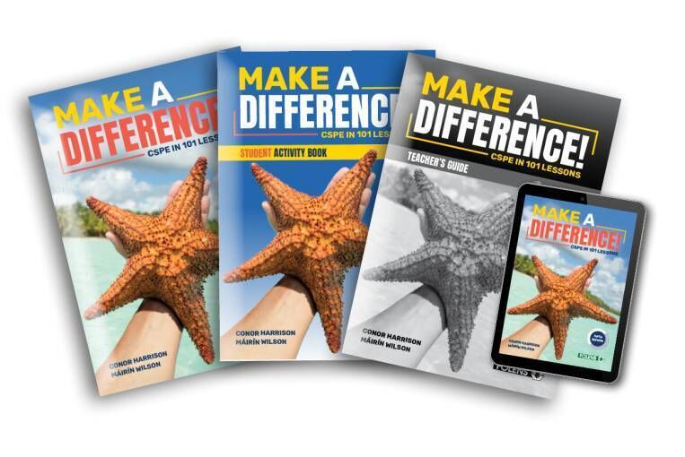 The CPSE range of 'Make A Difference' books by Folens included a piece entitled ‘Going to the Dogs’.