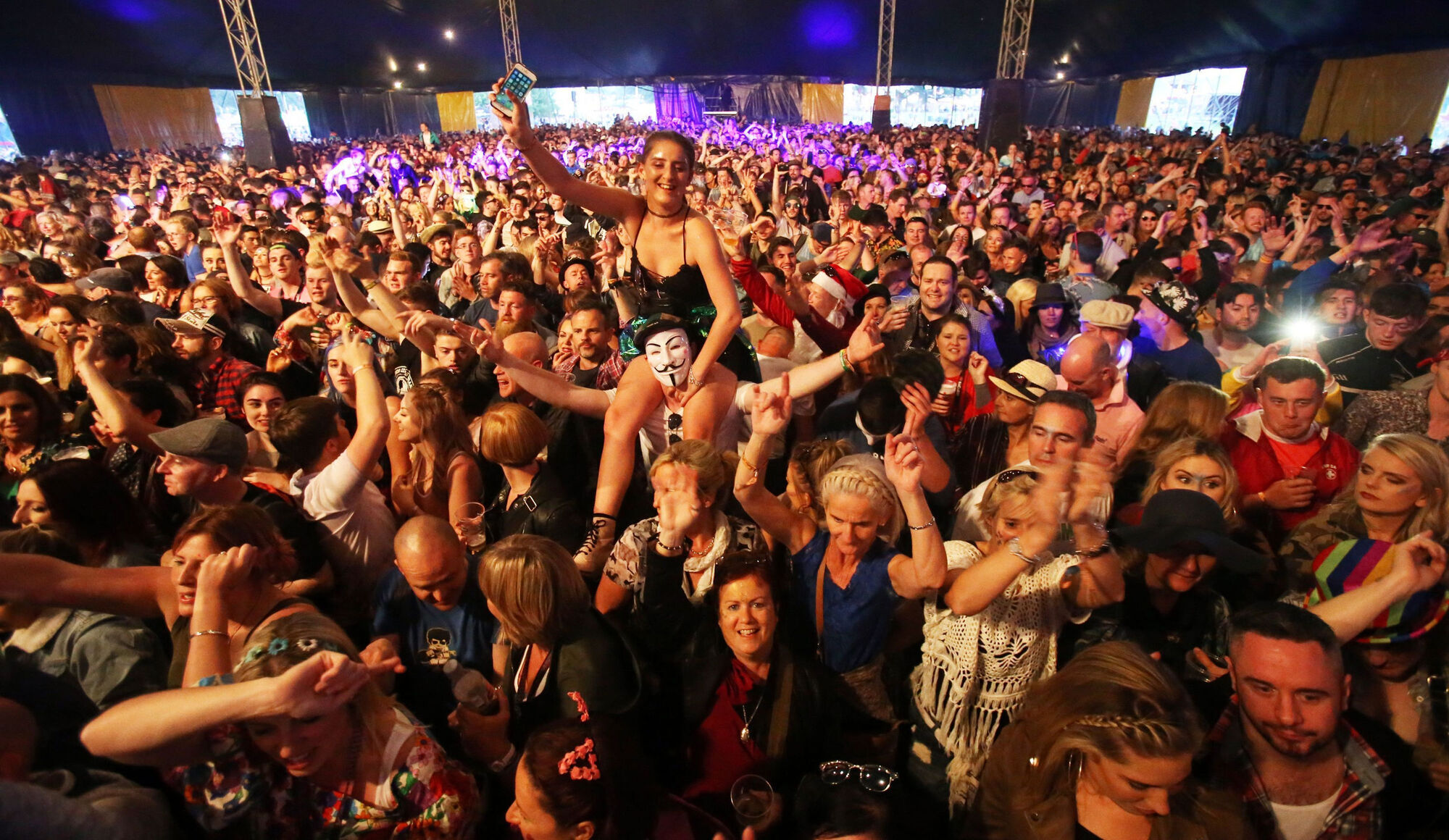 On Monday morning, the Event Industry Alliance called on the Government to reopen the live event industry at 100% capacity. Picture: PA