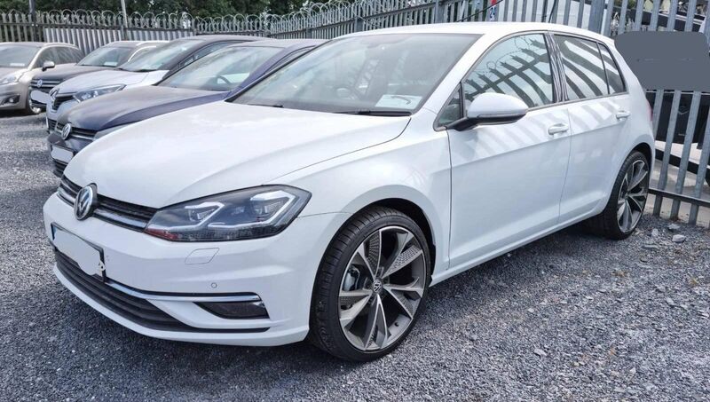 Another Volkswagen Golf recovered from the dealership in Dublin. Picture: Gardaí