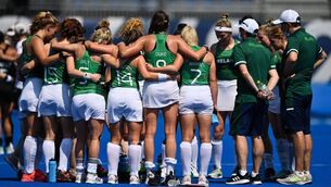 <p>Ireland women's hockey team general view 2021. Picture: Sportsfile</p>