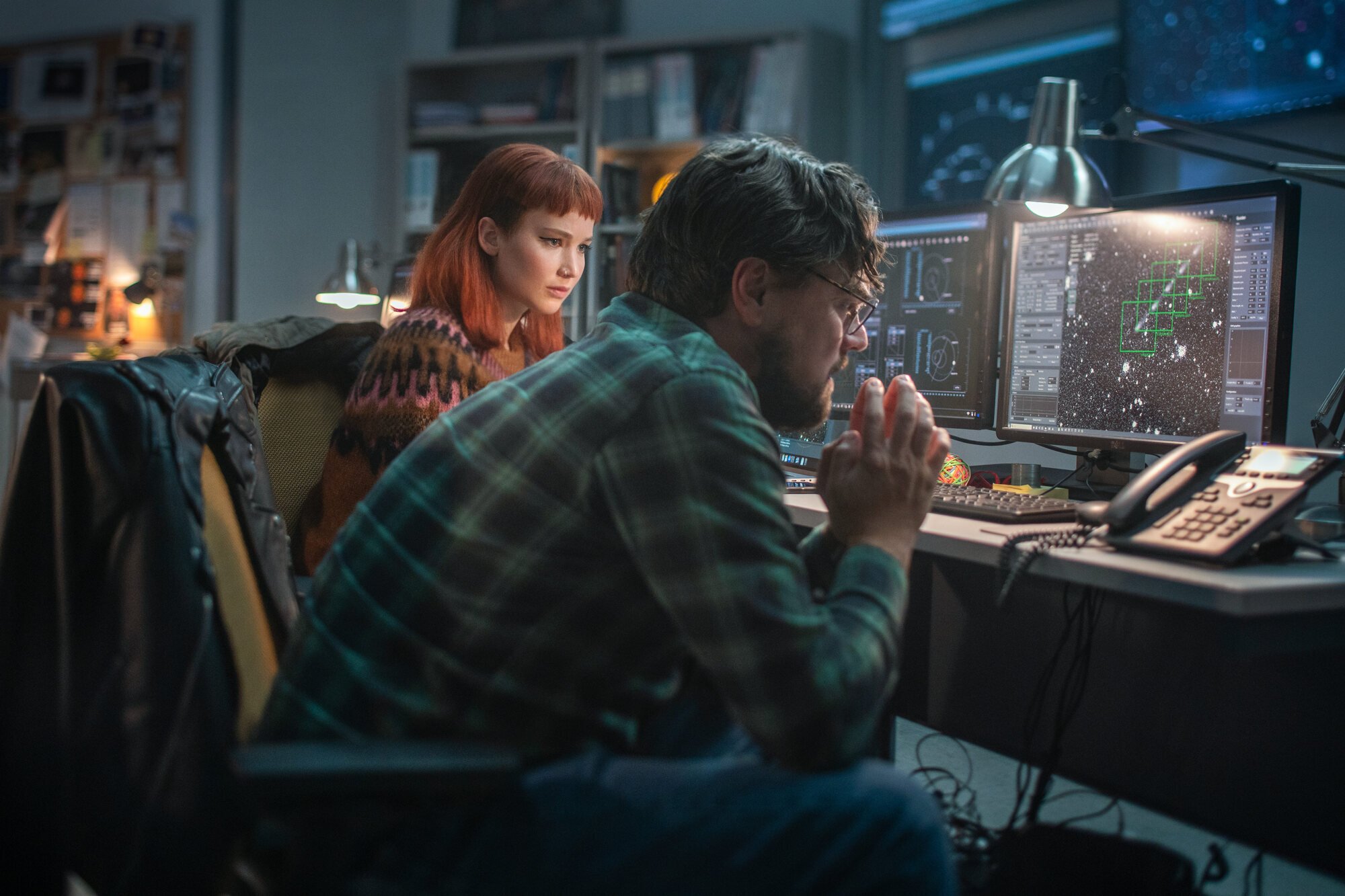 Leonardo DiCaprio and Jennifer Lawrence in first teaser for Don’t Look Up
