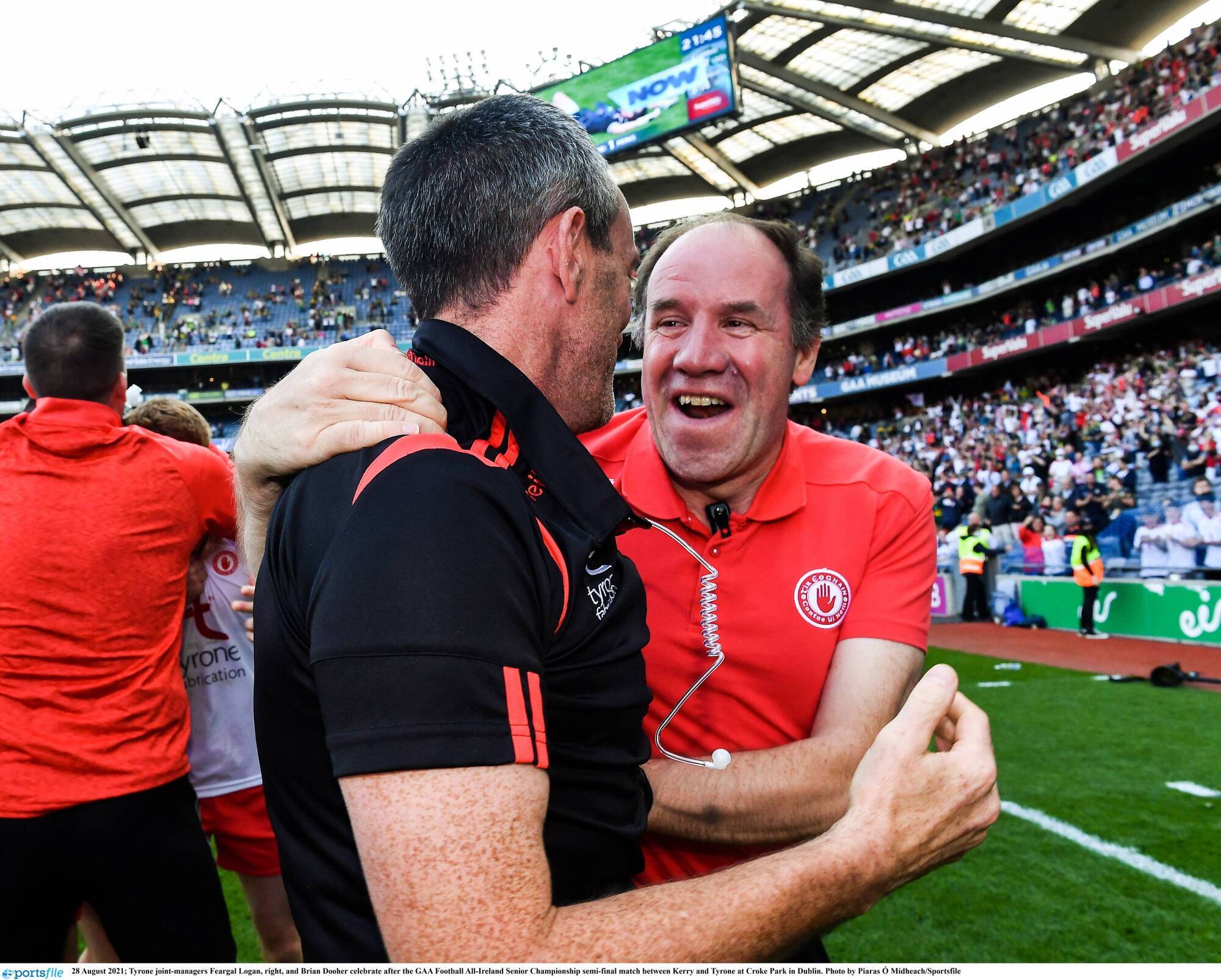 Feargal Logan and Brian Dooher: Tyrone's joint chiefs of staff working as one