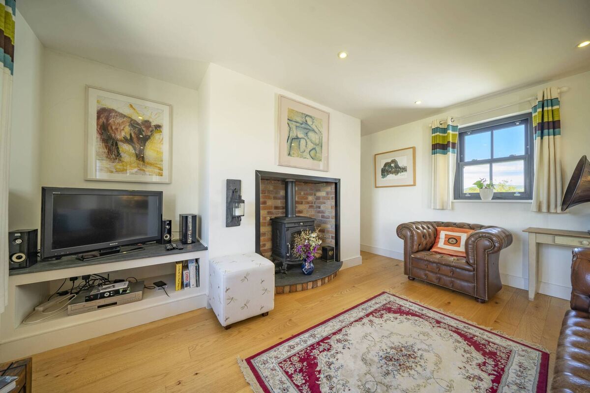 Sash windows in the old farmhouse Sash windows in the old farmhouse