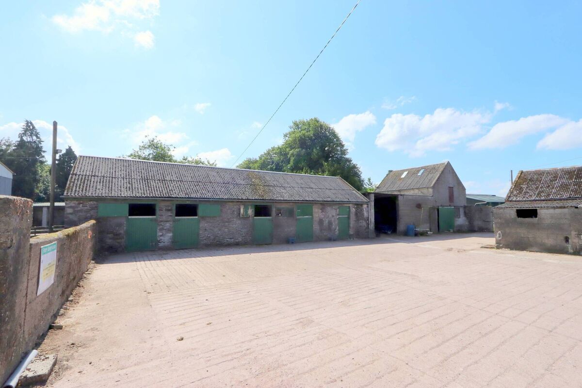 Another view of the yard at Greenhall, on the edge of  Rathcormac