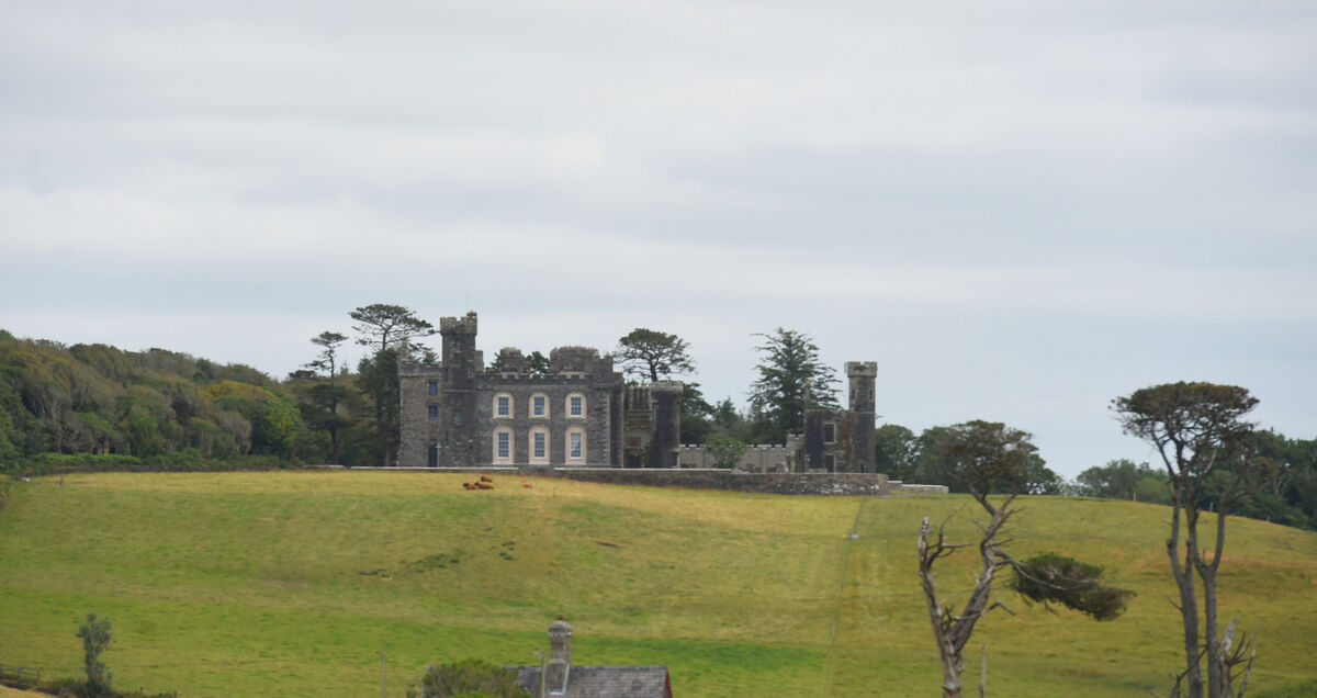 Restoration drama: Castlfreke, near Clonakilty, Cork, is being restored at a multi-million cost. It was designed by Richard Morrison Pic: Larry Cummins