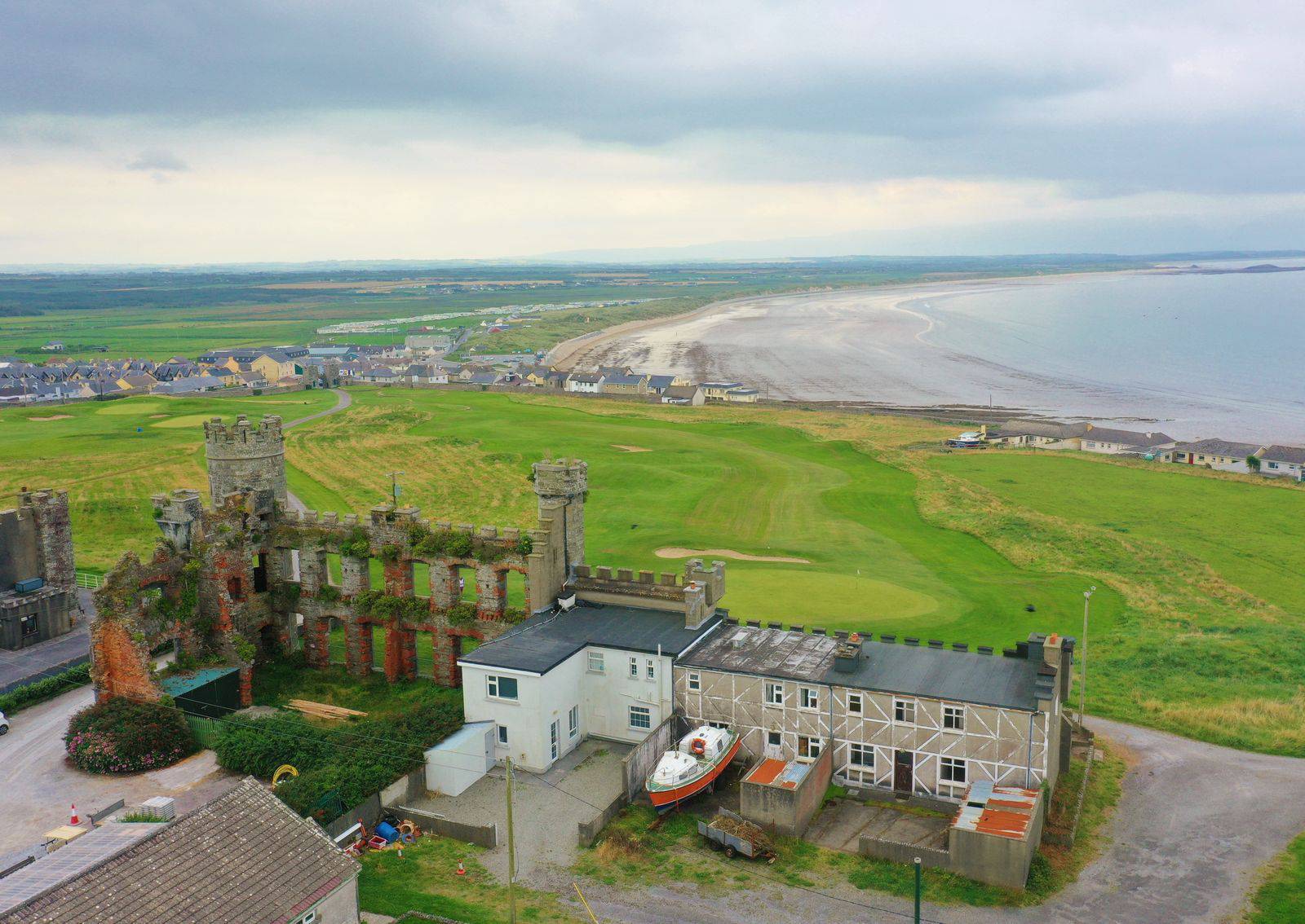 In at the chalet end? A home in a castle? History and heritage come too at €225k at Ballyheigue Castle 'chalet'