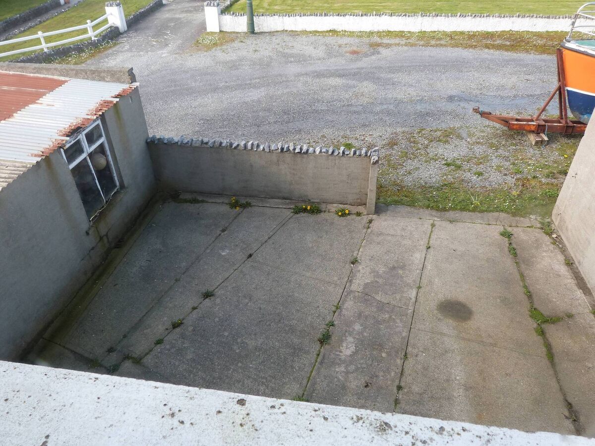Keepers? Rear yard at 1 The Castle Ballyheighue