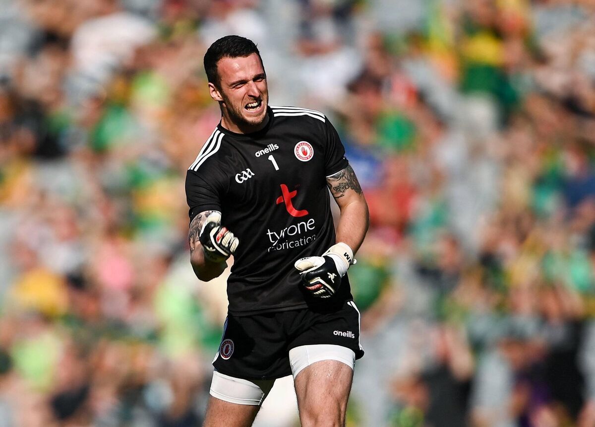 Tyrone goalkeeper Niall Morgan