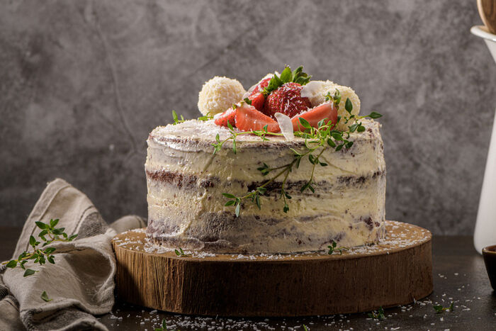 Earl grey butter sponge