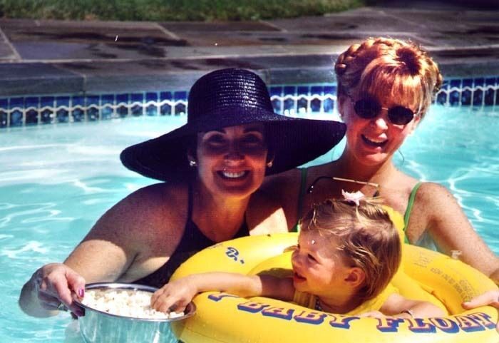 Ruth Clifford McCourt (right) with her daughter Juliana and her best friend, Paige Farley Hackel who was on American Airlines 11, which struck the North Tower. Ruth Clifford McCourt (right) with her daughter Juliana and her best friend, Paige Farley Hackel who was on American Airlines 11, which struck the North Tower.