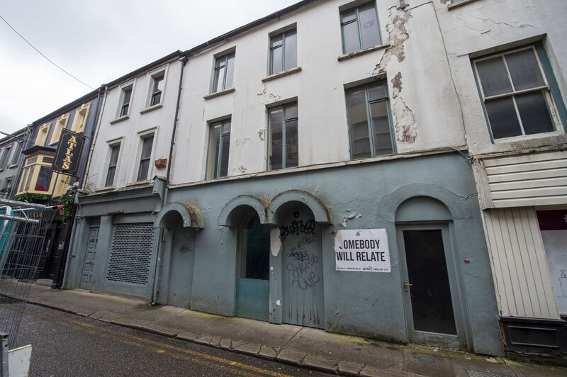 A derelict building on Marlboro Street in Cork city. We must significantly expand the amount of town centre health checks being carried out nationally. Picture: Dan Linehan A derelict building on Marlboro Street in Cork city. We must significantly expand the amount of town centre health checks being carried out nationally. Picture: Dan Linehan