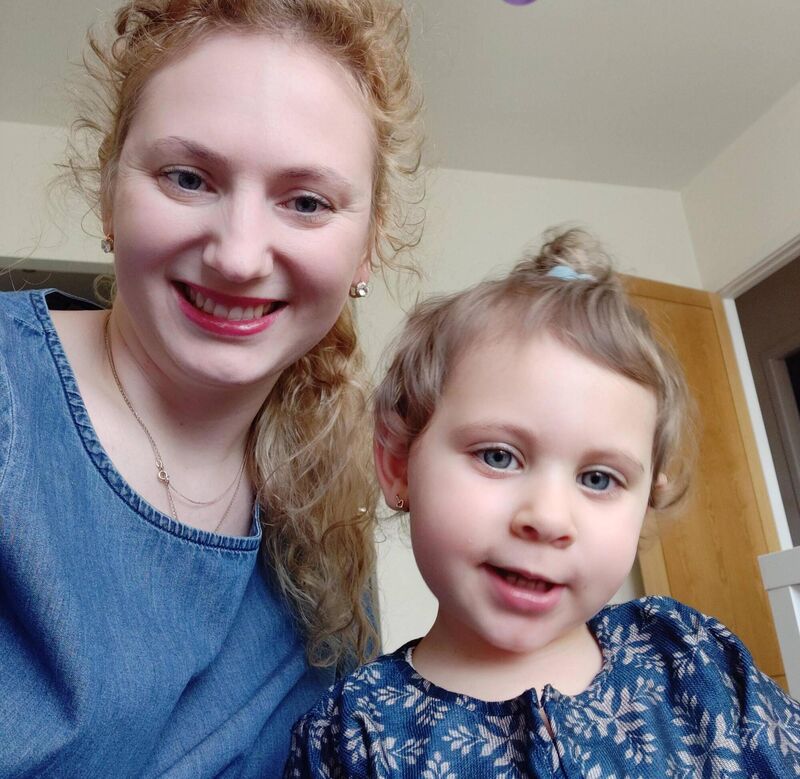 Although her daughter Haniya will soon be eligible for the ECCE scheme, Renata Karpicz and her husband are struggling to find a preschool place. 