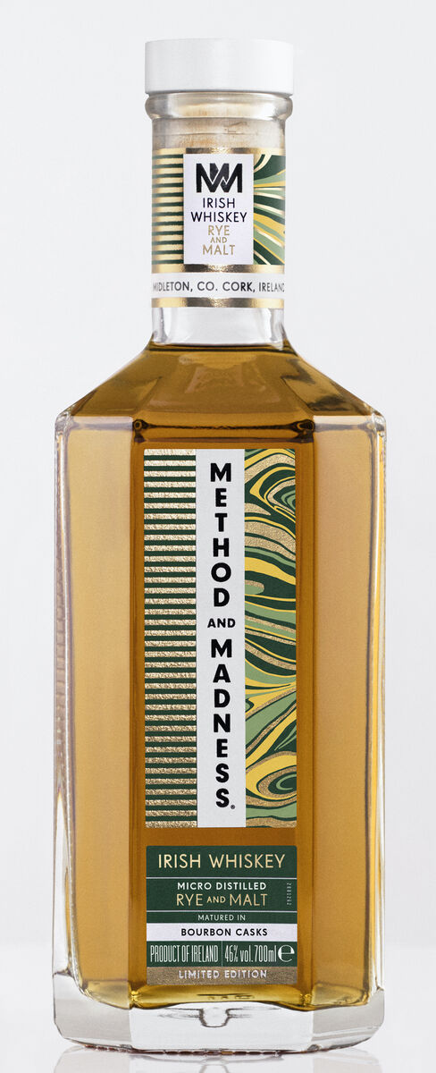 Method and Madness Rye and Malt Whiskey, 46% ABV, 70cl — €95 Method and Madness Rye and Malt Whiskey, 46% ABV, 70cl — €95