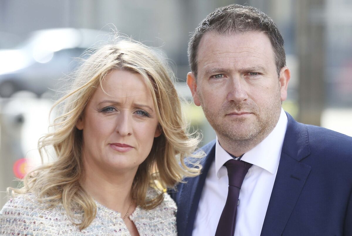 Róisín and Mark Molloy from Castlebrack, Killeigh, Co Offaly . The couple's son died at Midland Regional Hospital in Portlaoise on January 24, 2012. File picture: Stephen Collins/Collins Photos