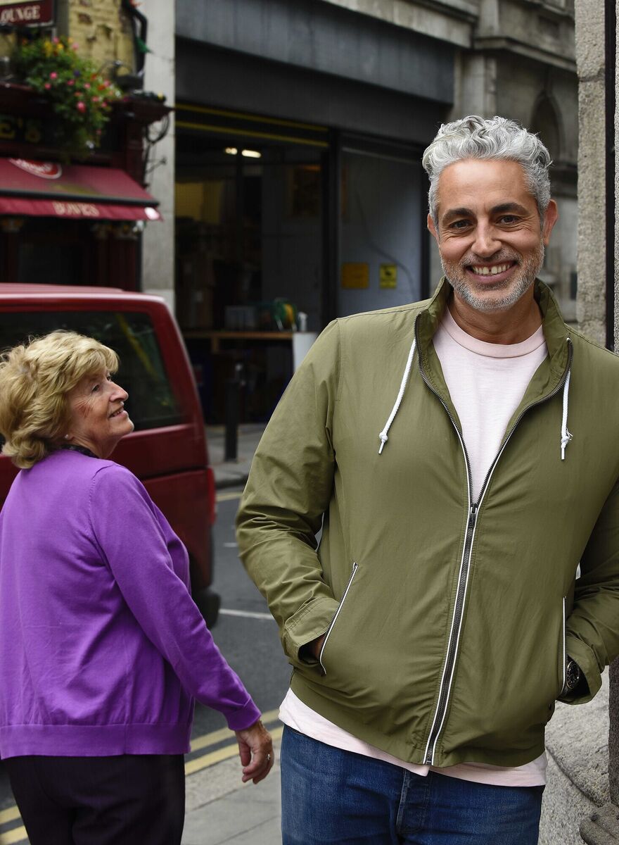 Baz Ashmawy, and his mother Nancy. Picture: Moya Nolan Baz Ashmawy, and his mother Nancy. Picture: Moya Nolan
