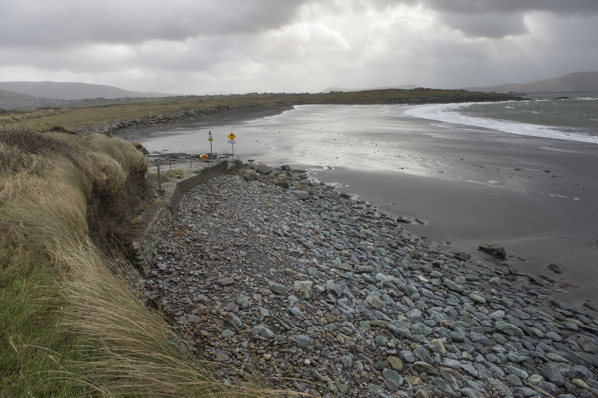  White Strand near Caherciveen, Co Kerry where the body of baby John was washed up. Picture: Dan Linehan