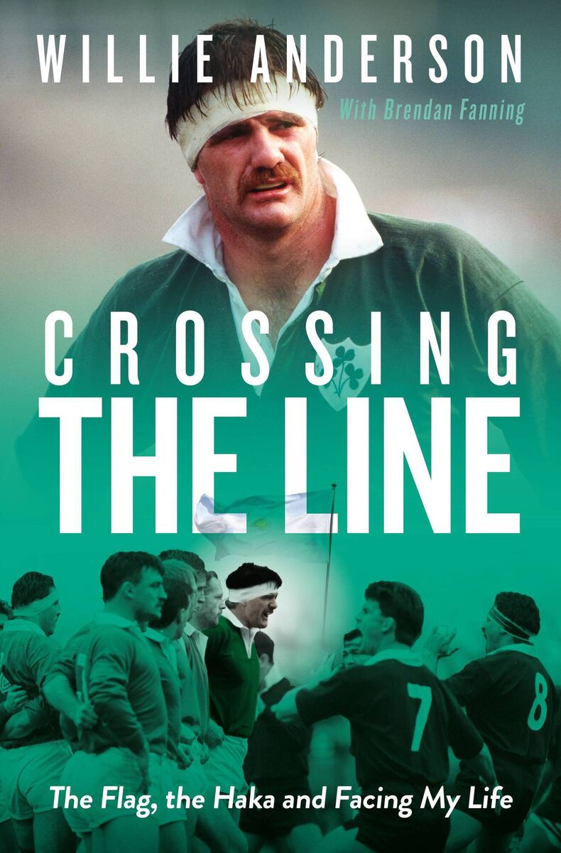 Willie Anderson - Crossing The Line book cover Willie Anderson - Crossing The Line book cover