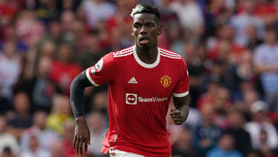 <p>Paul Pogba, pictured, has been linked with a possible Juventus switch by his agent. Picture: Martin Rickett/PA</p>