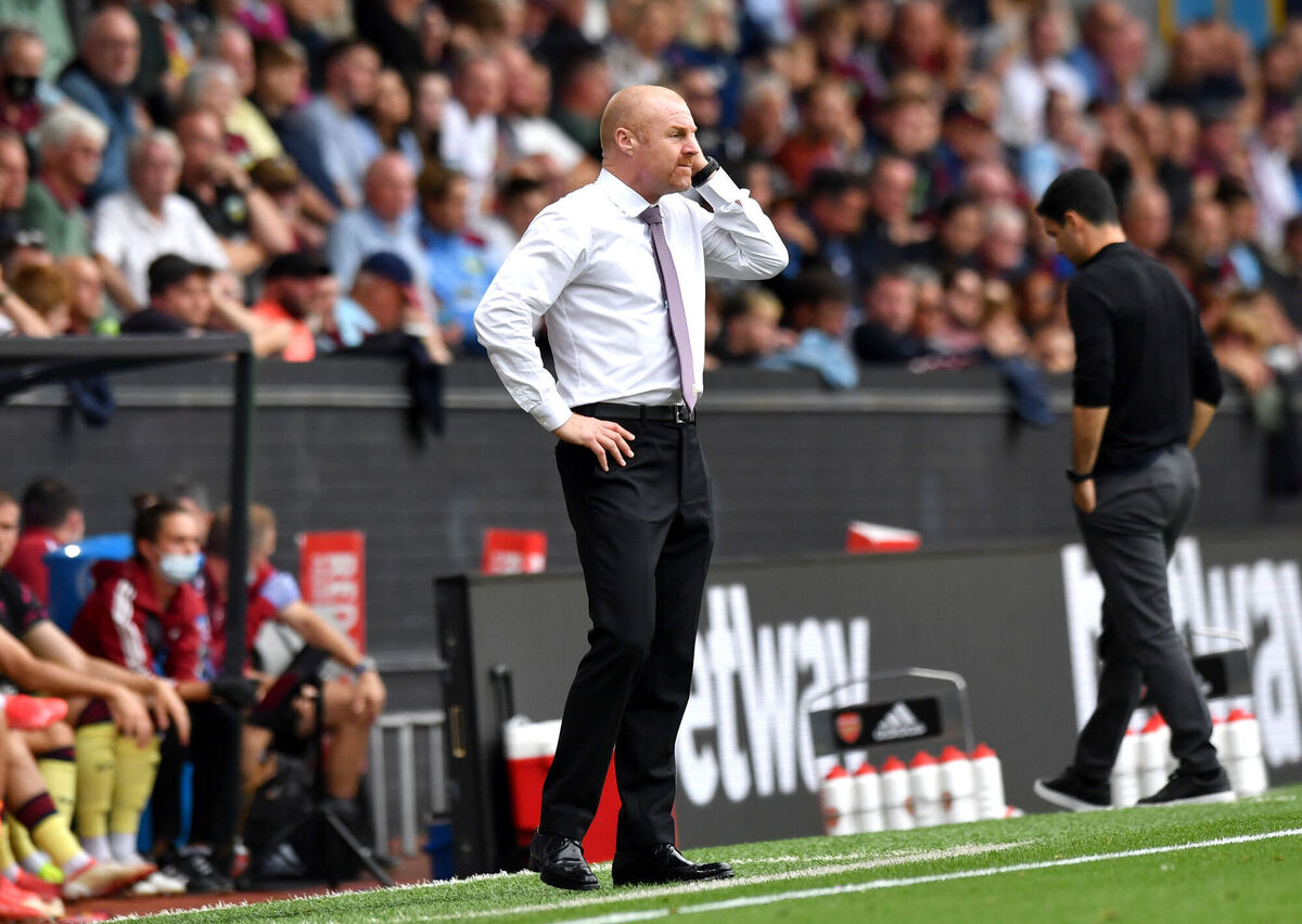 Burnley manager Sean Dyche