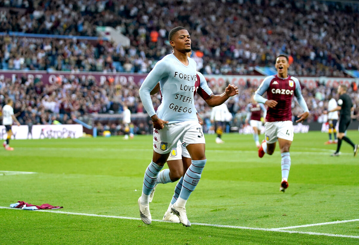 Aston Villa's Leon Bailey