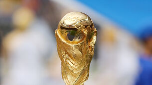<p>FIFA will discuss its plans to change the international calendar and shorten the gap between World Cups to two years at an associations summit next week (Owen Humphreys/PA)</p>