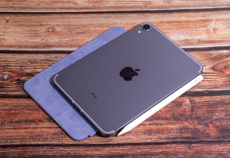 iPad mini with matching Smart Folio case. iPad mini with matching Smart Folio case.