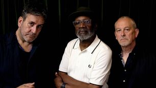 <p>The Specials: Terry Hall, Lynval Golding and Horace Panter. </p>