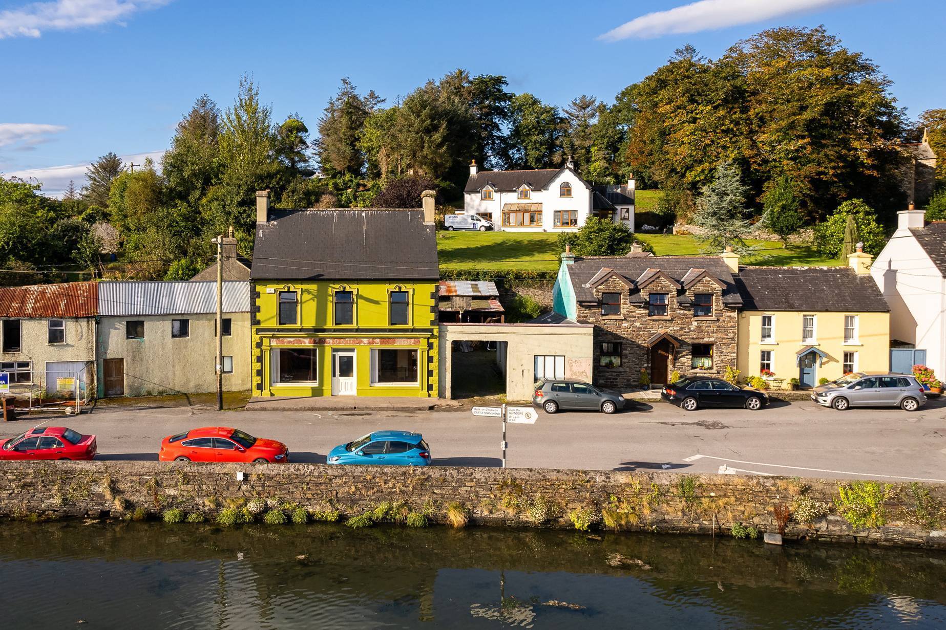 Shop and residence for sale in busy West Cork village