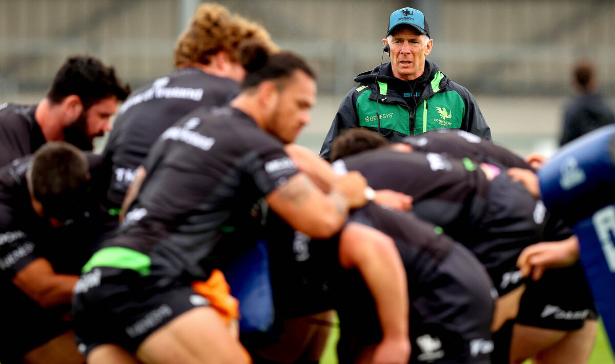 Connacht head coach Andy Friend. Picture: INPHO/Ryan Byrne