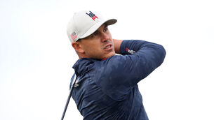<p>Brooks Koepka was in no mood to answer questions about his relationship with rival Bryson DeChambeau as he took aim at the assembled media</p>