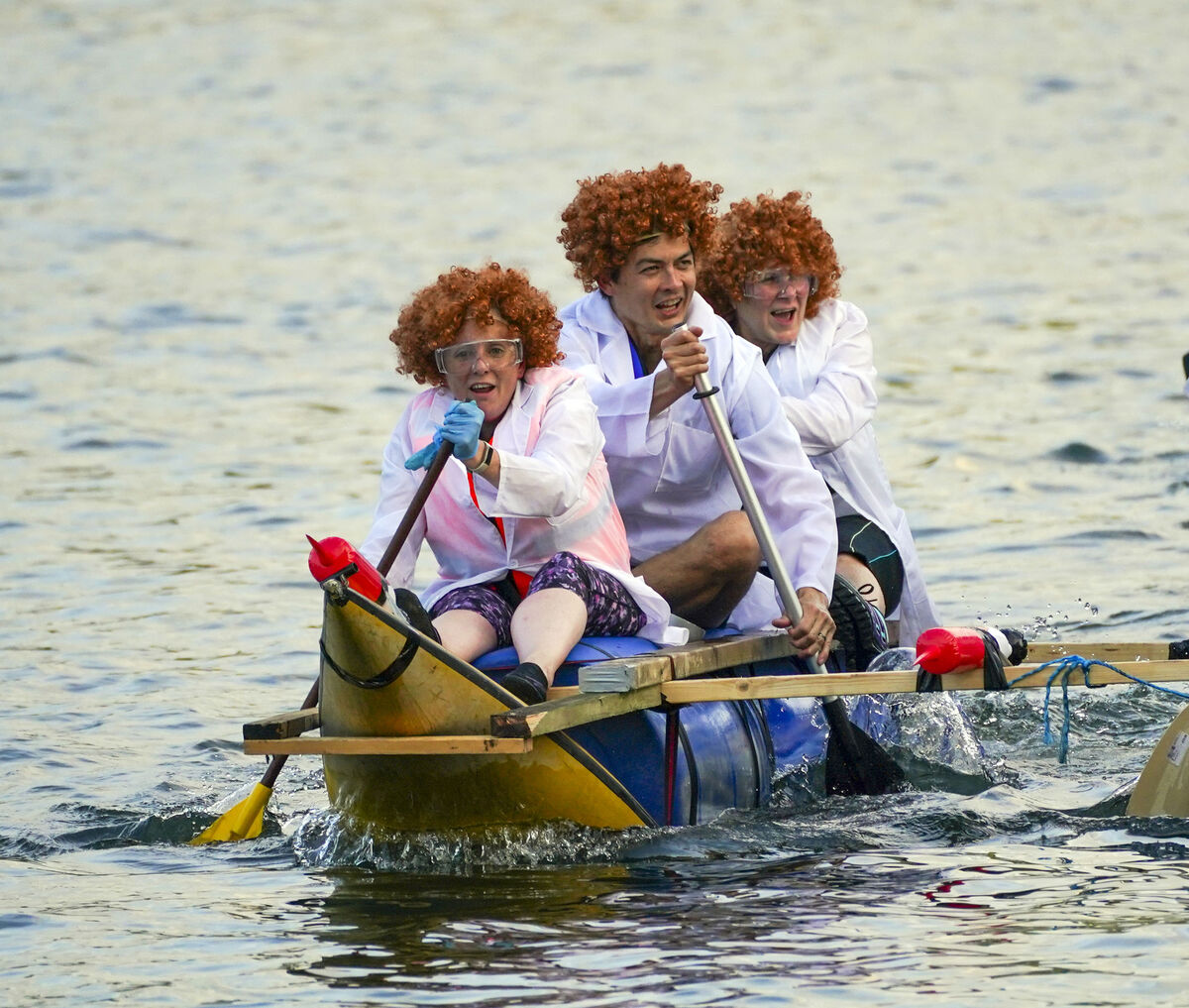 This year's event is a superhero theme in honour of the keyworkers who supported the nation during the coronavirus pandemic, which caused the cancellation of last year's race.