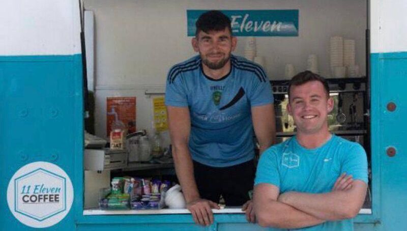 ROASTERS: Galway hurler Jason Flynn started up 11Eleven Coffee with Cathal O’Byrne.