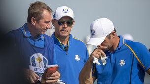 <p>Team Europe captain Padraig Harrington. Picture: INPHO/Michael Schmidt</p>