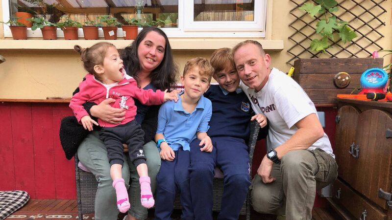 'We put our baby to bed one night and she woke up a different child'